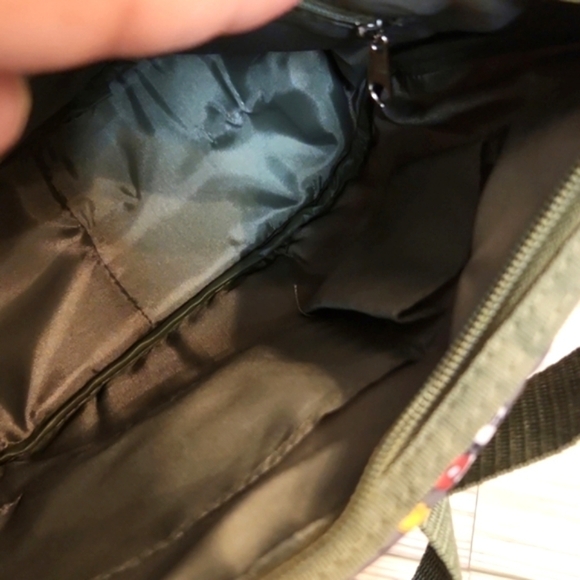 WOMENS Disney Army Green Mickey Mouse shoulder bag. - Picture 9 of 13